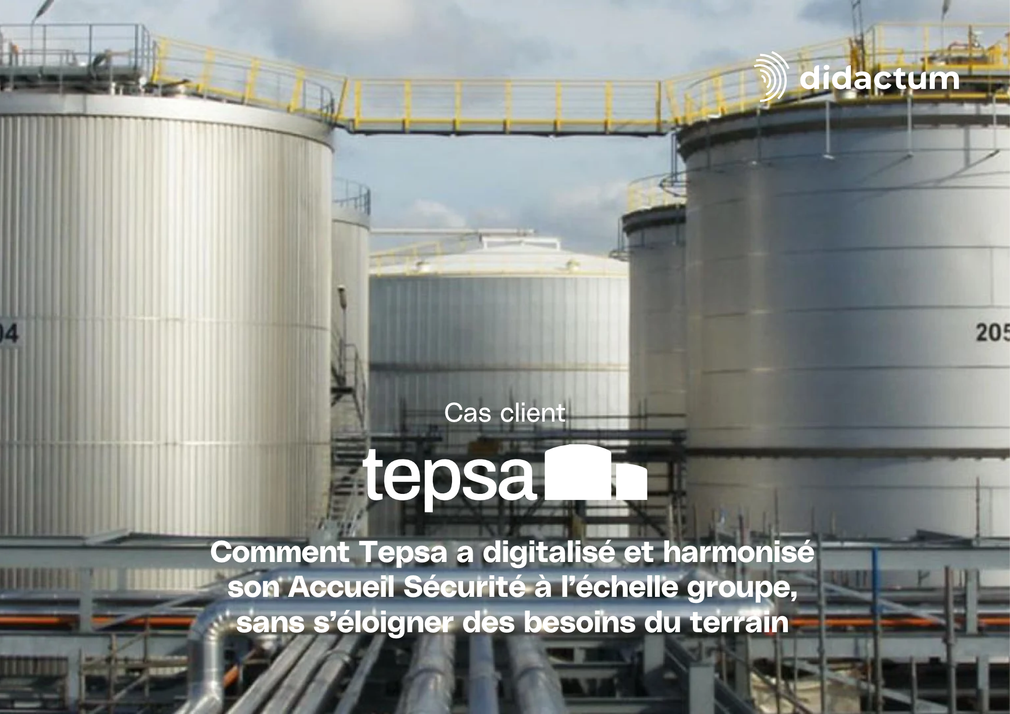 Découvrez comment Tepsa a digitalisé son Accueil Sécurité sur ses sites industriels pour harmoniser les pratiques tout en conservant la souplesse nécessaire aux spécificités du terrain. Une démarche progressive, initiée par un site pilote, qui a permis d’améliorer la fluidité des accueils et la traçabilité des parcours.